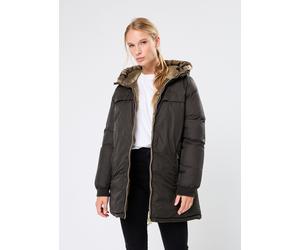 Vêtements Schott Longue Doudoune Reversible pour Femme S Vert