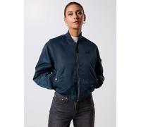 Vêtements Schott Oversize Bomber 90's Schott pour Femme L Bleu