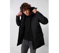 Vêtements Schott Parka A Capuche Basique Schott pour Homme M Noir