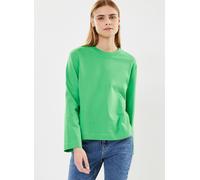 Vêtements Selected Femme Slfessential Ls Boxy Tee Noos pour Accessoires S Vert
