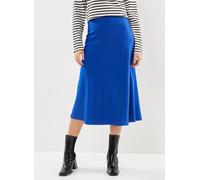 Vêtements Selected Femme Slflena Hw Midi Skirt Noos pour Femme 36 Bleu