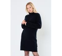 Vêtements Selected Femme SLFLULU LS HIGH NECK KNIT DRESS pour Accessoires M Bleu