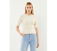 Vêtements Selected Femme Slfmala 2/4 Knit O-Neck Noos pour Femme L Beige