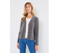 Vêtements Selected Femme SLFMALINE NEW LS KNIT SHORT CARDI NOOS pour Accessoires S Noir
