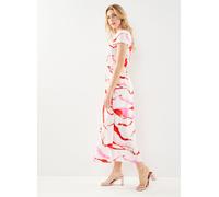 Vêtements Selected Femme Slfmarine Ss Aop Ankle Dress B pour Accessoires 36 Multicolore