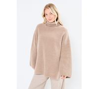 Vêtements Selected Femme Slfmary Ls Long Knit Roll Neck pour Accessoires S Beige