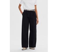 SELECTED FEMME Pantalon à plis 'Merla' marine, Taille 36