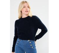 Vêtements Selected Femme SLFSIA RAS LS KNIT O-NECK NOOS pour Femme M Bleu