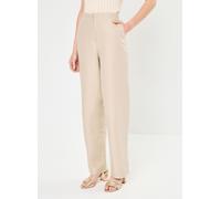 Vêtements Selected Femme Slfsine-Eliana Hw Straight Pant pour Accessoires 42 Beige