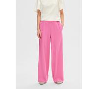 Vêtements Selected Femme Slftinni-Relaxed Mw Wide Pant N Noos pour Accessoires 40 Rose