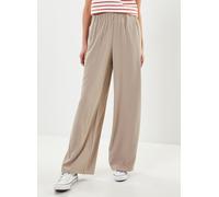 Vêtements Selected Femme Slftinni-Relaxed Mw Wide Pant N Noos pour Femme 40 X 32 Beige