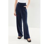 Vêtements Selected Femme Slfviva-Gulia Hw Long Linen Pant Noos pour Femme 36 Bleu