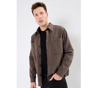 Vêtements Selected Homme Slh-Heavy twill Overshirt Ls Noos pour Accessoires XL Marron