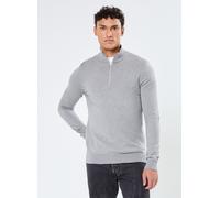Vêtements Selected Homme Slhberg Half Zip Cardigan B Noos pour Accessoires M Gris