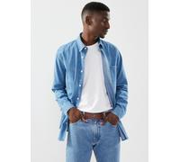Vêtements Selected Homme Slhregrick-Denim-New Shirt Ls Noos pour Homme S Bleu