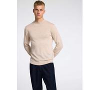 Vêtements Selected Homme SLHTRAY LS KNIT MERINO MOCK NECK NOOS pour Accessoires L Beige