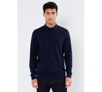 Vêtements Selected Homme Slhtray Ls Knit Merino Polo Noos pour Accessoires L Bleu