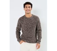 Vêtements Selected Homme Slhvince ls Knit Bubble Crew Neck Noos pour Accessoires S Marron