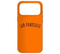 Vêtements SF Vintage San Francisco à Texte Noir Vieilli Coque pour iPhone 17 Pro Max