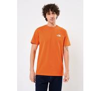 Vêtements The North Face M S/S SIMPLE DOME TEE pour Homme M Orange