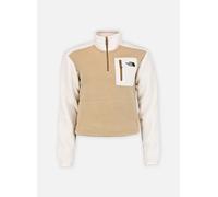 Polaire femme the north face yumiori 1 4 zip beige blanc