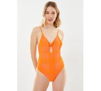 Vêtements The Tiny Big Sister Check Swimsuit pour Femme 36 Jaune
