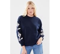 Vêtements The Tiny Big Sister “Geometric Flowers ” Sweatshirt pour Femme 36 Bleu