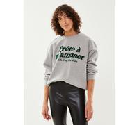 Vêtements The Tiny Big Sister “Prête À M’Amuser” Sweatshirt pour Femme 38 Gris