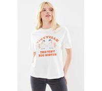 Vêtements The Tiny Big Sister “Tiny Ville” Tee pour Femme 38 Blanc