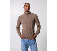 Vêtements Timberland Cohas Brook Merino 1/4 Zip Sweater pour Accessoires 3XL Marron