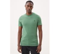 Timberland T-shirt Dunstan River - manches courtes, logo brodé, coupe slim - XL vert myrtle