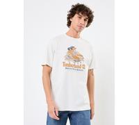 Vêtements Timberland Front Boot Graphic Tee pour Homme L Blanc