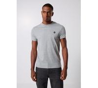 Timberland Homme Dun River Crew T-Shirt Ajusté, Med Grey Heather, S