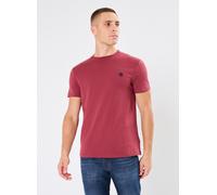 Vêtements Timberland SS Dunstan River Jersey Crew Tee Slim pour Homme S Bordeaux