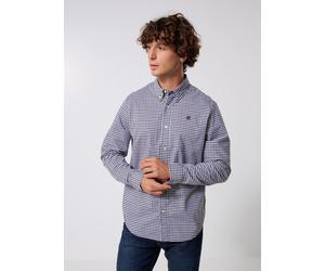 Vêtements Timberland Stretch Poplin Gingham Shirt pour Homme S Marron