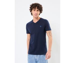 Vêtements Timberland V Neck Short Sleeve Tee pour Homme S Bleu