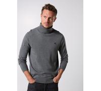 Vêtements Timberland Williams River Turtle Neck Cotton Sweater pour Homme M Gris