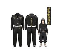 Vêtements Tokyo Revengers Baji Keisuke Cosplay Noir M (168-172cm)