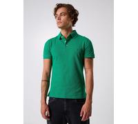 Tommy Hilfiger 1985 Slim Polo S/S Polos Men's, Green (Olympic Green), L