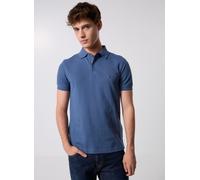 Tommy Hilfiger Polo homme Slim Fit manches courtes patte de boutonnage Bleu XL