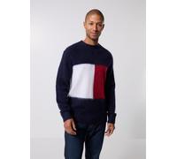 Vêtements Tommy Hilfiger Alpaca Blend Big Fla MW0MW41322 pour Homme M Bleu