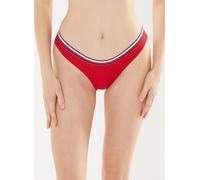 Tommy Hilfiger Bas de Bikini Femme Cheeky High Leg Bikini Sport, Rouge (Primary Red), M