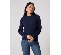 Vêtements Tommy Hilfiger Co Cable Fine Gg C-Nk Ls Sweater pour Femme S Bleu