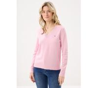 Vêtements Tommy Hilfiger Co Jersey Fine Gg V pour Femme M Rose