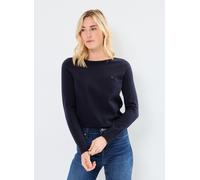 Tommy Hilfiger Pull Femme Co Jersey Stitch Sweater Col Bateau, Bleu (Desert Sky), XS
