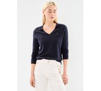 Vêtements Tommy Hilfiger Co Jersey Stitch V-N WW0WW42049 pour Accessoires L Bleu