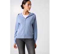 Vêtements Tommy Hilfiger Co Jersey Stitch Zip WW0WW42018C2B pour Femme XS Bleu