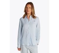 Vêtements Tommy Hilfiger Ess Linen Relaxed Sh WW0WW44679 pour Femme 34 Bleu