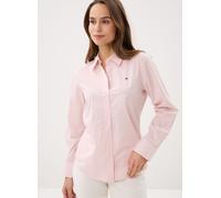 Tommy Hilfiger Chemise ESS Popeline Regular WW0WW47169 L/S pour Femme, Rose (Classic Ithaca STP Bonita Pink), 38, Rose (Classic Ithaca STP Bonita Pink), 66