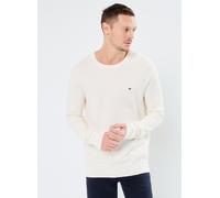 Tommy Hilfiger Pull homme Essential Structure – col rond Regular Fit, ivoire, M